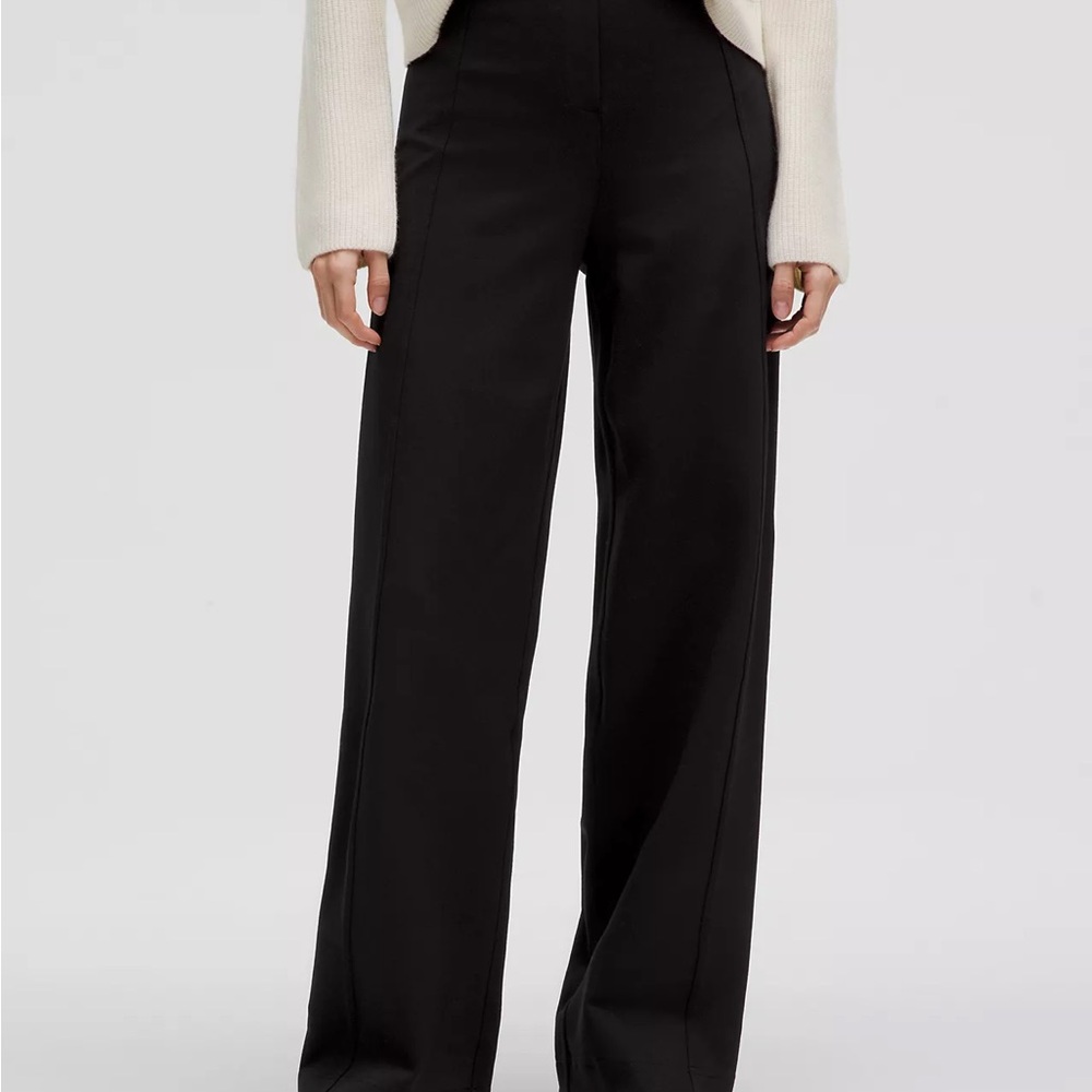 Lululemon Athletica Black Wide Leg Pants
